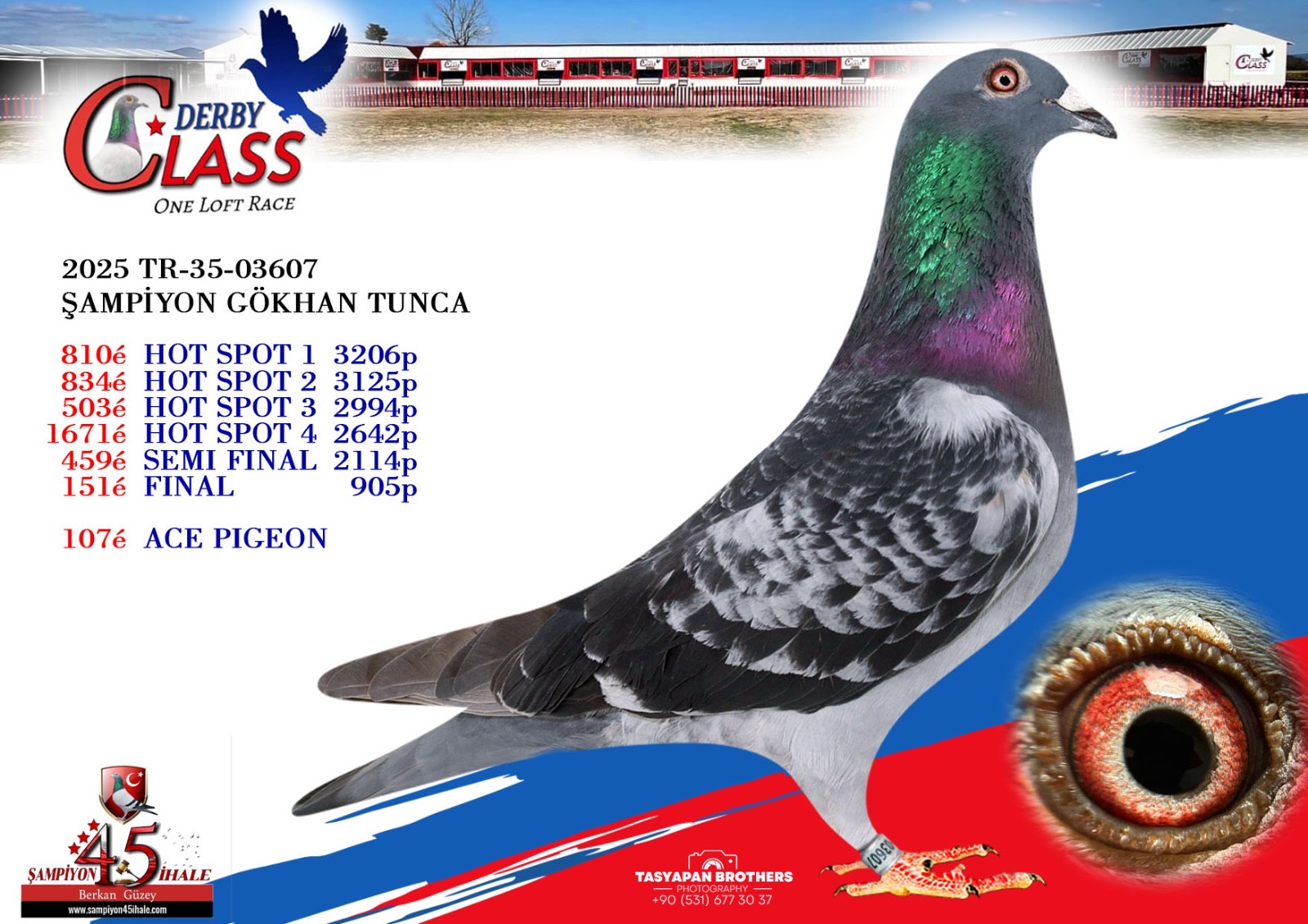 TR-35-03607 ŞAMPİYON GÖKHAN TUNCA