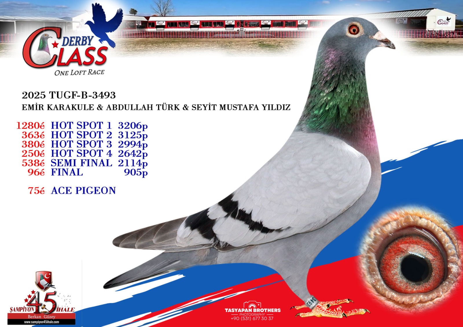 TUGF-34-B-3493 EMİR KARAKULE SEYİT MUSTAFA YILDIZ