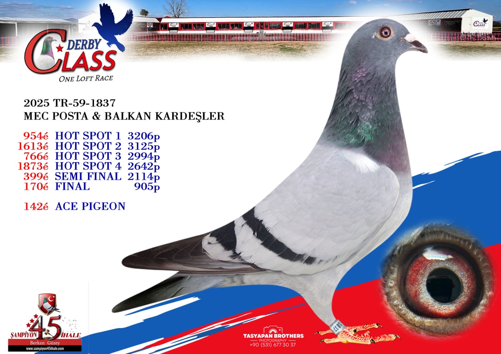 TR-59-1837 MEC POSTA BALKAN KARDEŞLER 