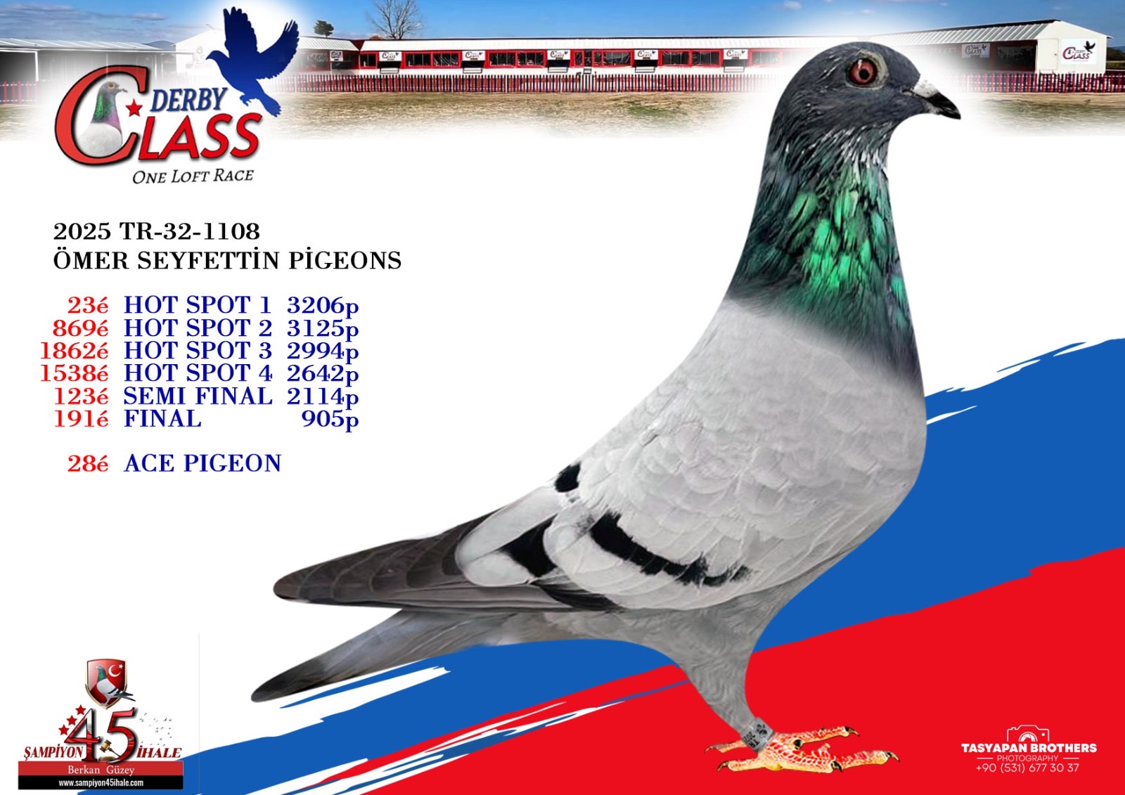 TR-32-1108 ÖMER SEYFETTİN PİGEONS 