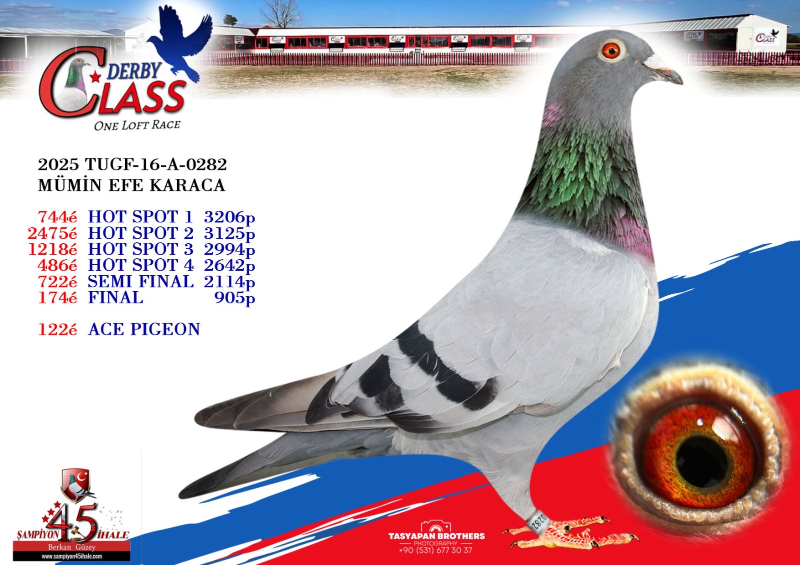 TUGF-16-A-0282 MÜMİN EFE KARACA