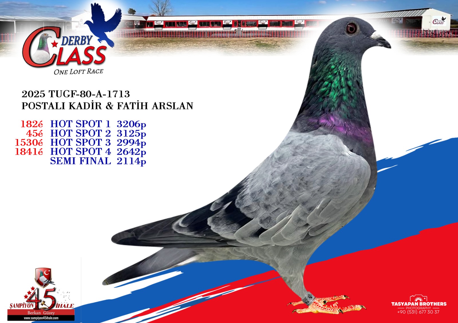 TUGF-80-A-1713 POSTALI KADİR FATİH ARSLAN