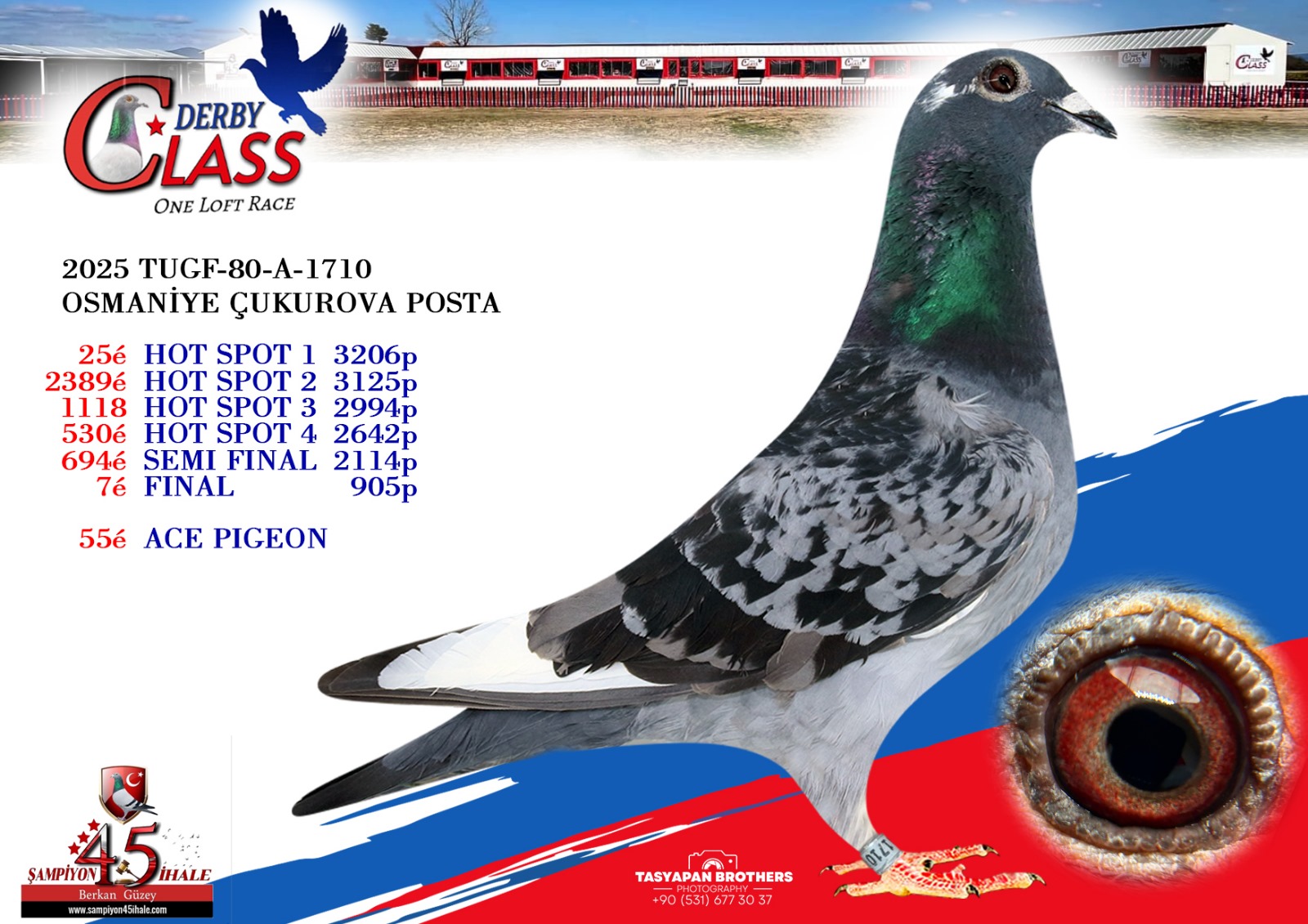 TUGF-80-A-1710 DİŞİ 