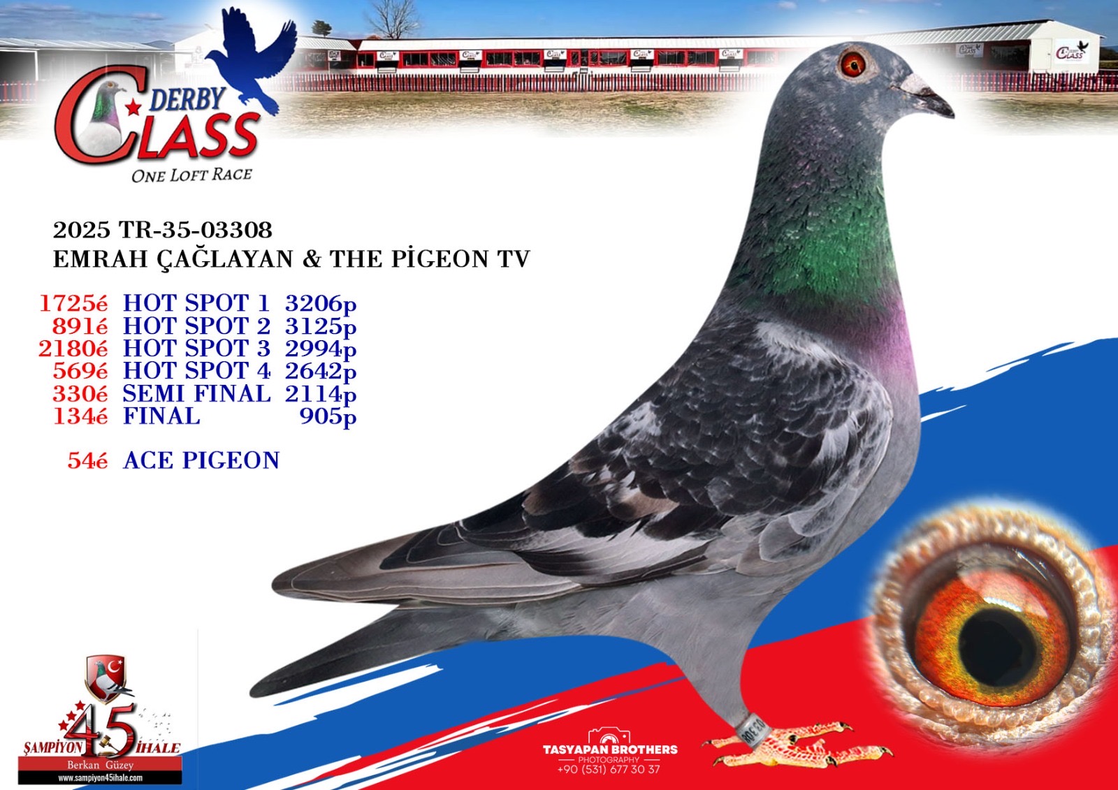 TR-45-03308 EMRAH ÇAĞLAYAN THE PİGEON TV